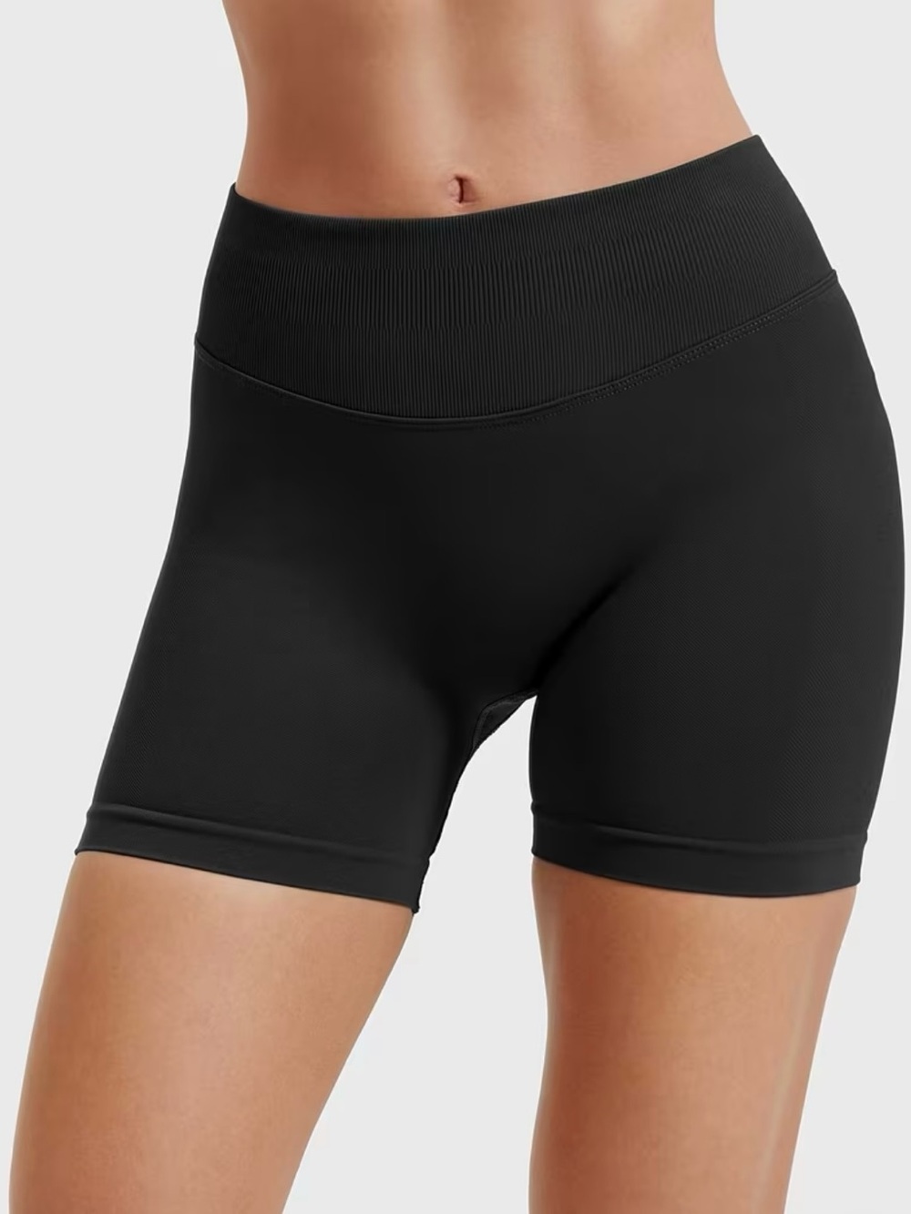 Sculpt Seamless Biker Shorts - Black. Multiple Sizes Available